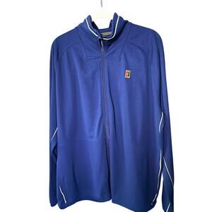 0113 Nike Challenge Court Track Jacket Navy XL